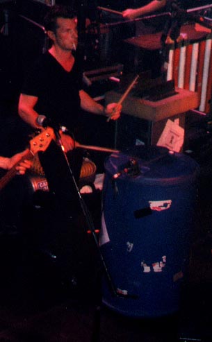 Einsturzende Neubauten live in NYC,August 2000